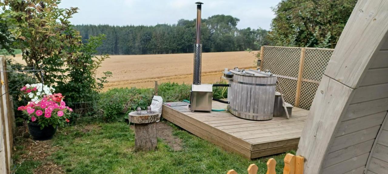 Norwell View Farm Glamping With Hot Tubs Campsite Bath