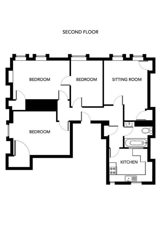 Stunning 3 Bedroom Period Centre