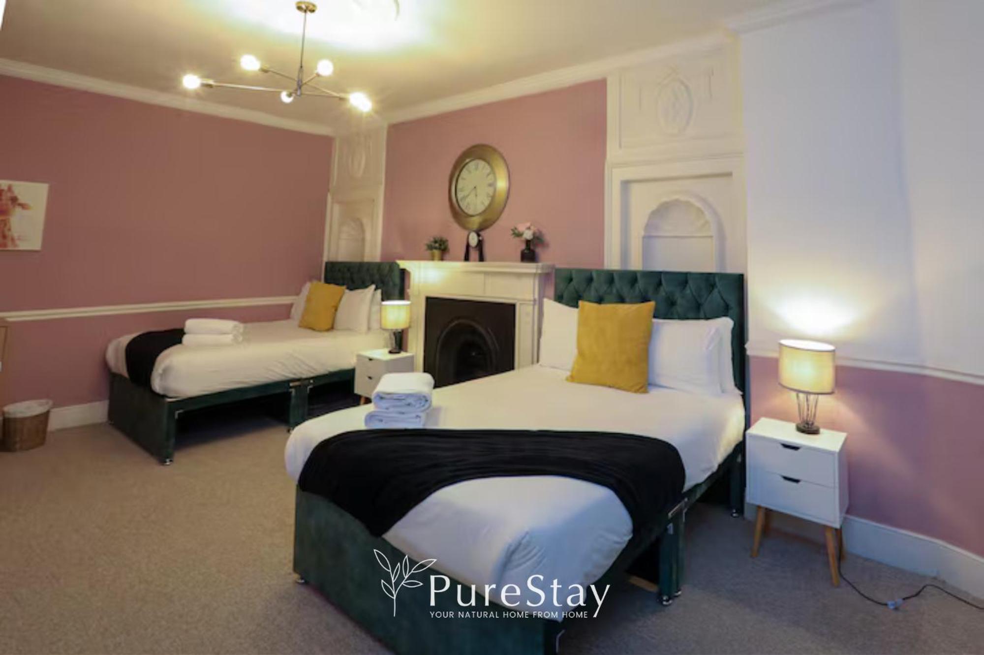 Apartment Beautiful 2bedroom 4 Actual Beds House With Wifi By Purestay *