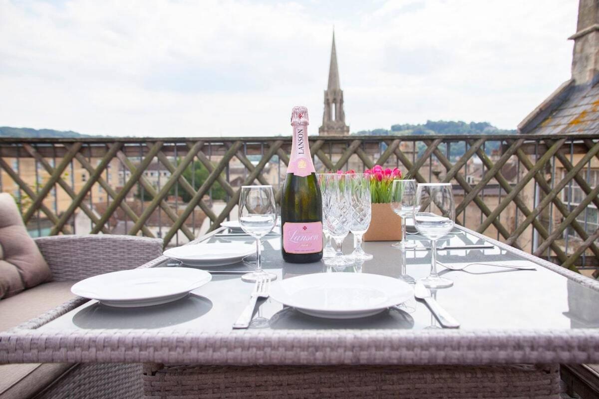 The Roof Terrace Maisonette - Centre Apartment Bath
