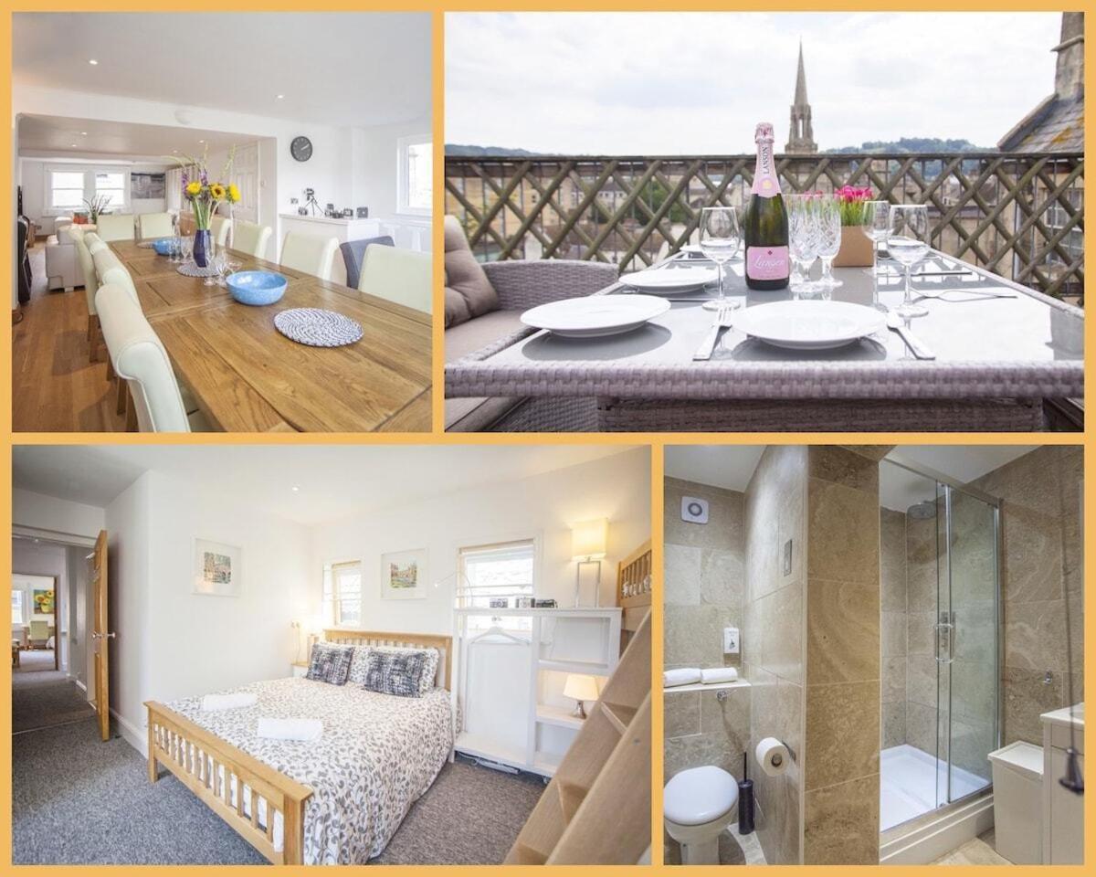 The Roof Terrace Maisonette - Centre Bath
