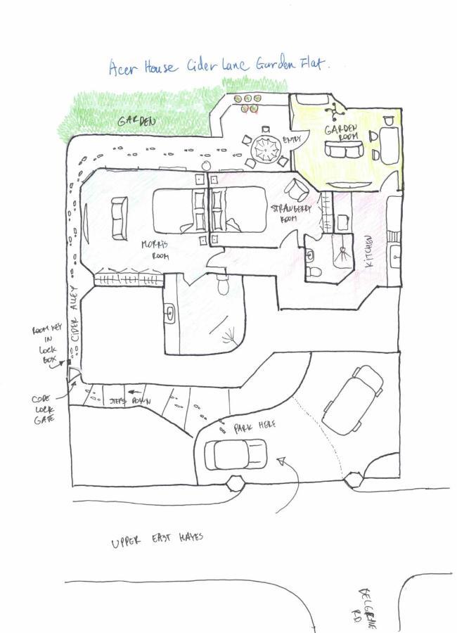 Apartment Acer House Stylish Garden Flat Lovely Valley View Dog Friendly *